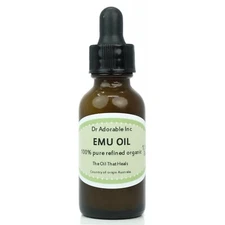 Emu Oil Pure Moisturizing For Face Skin Hair Stretch Marks Fully Refined 1 Oz
