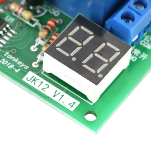 Einstellbar Relais Verzögerung Aus-Schalter Zeitrelais Modul Timer Control 12V - Bild 9 von 12