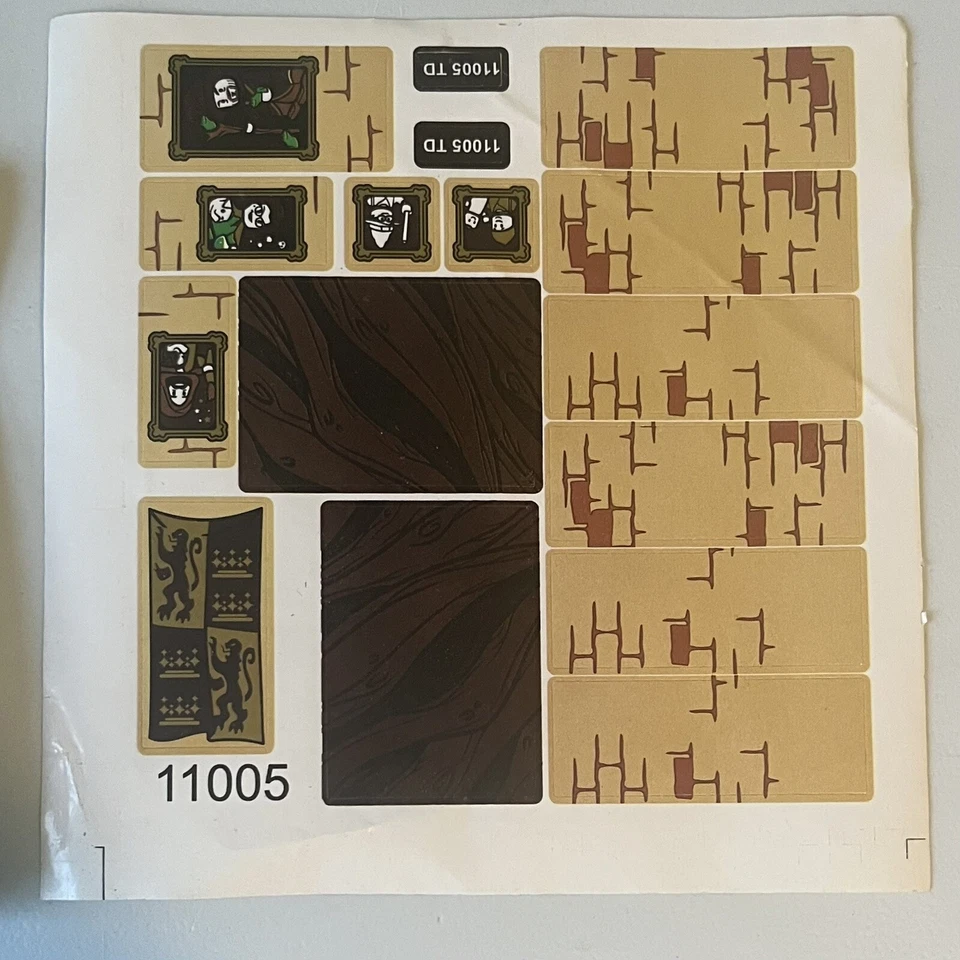 LEGO Instruction Manuals City 60141 Creator 40078 Bionicle 71304 Potter Stickers - Image 2 of 4