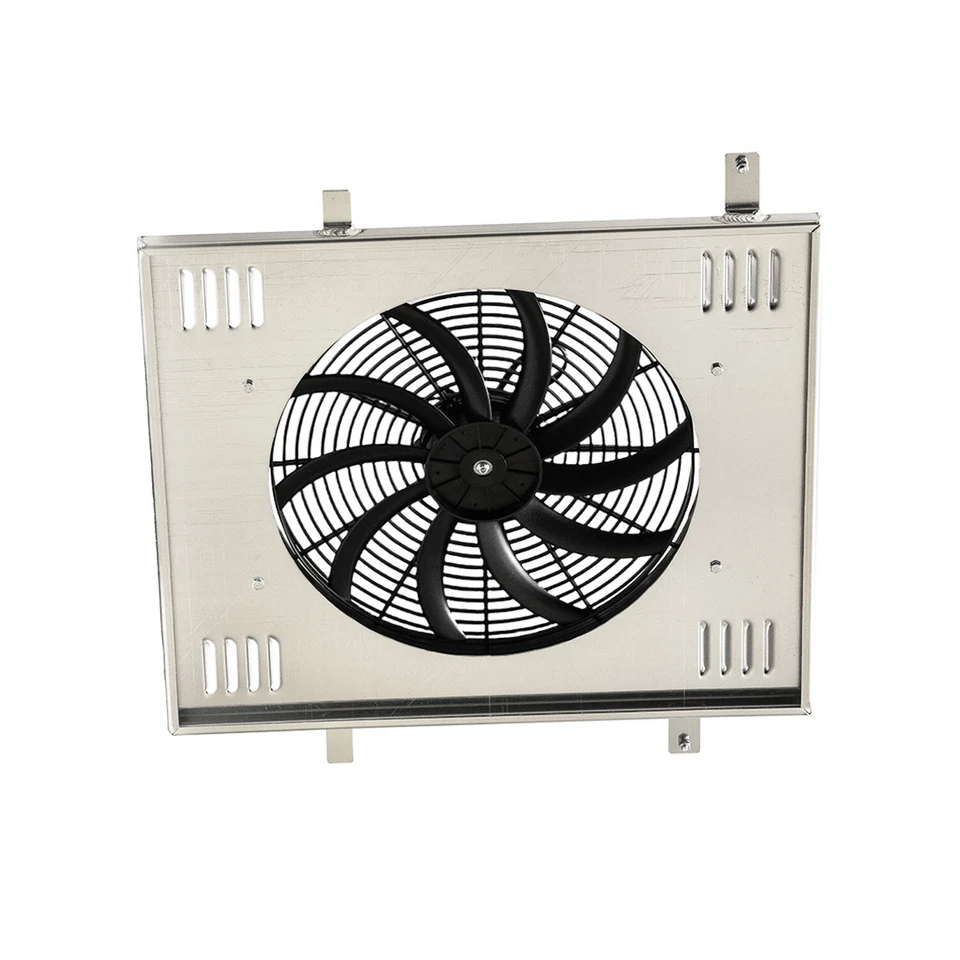 Cubierta de aluminio + ventilador de 16"" 120 W + relé para Ford Explorer 98-11 Ranger Mazda 1998-01 Foto 4 de 4