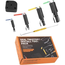 Hydraulic Seal Install Tool U-Cup Repair Rebuild Seal Kit Rod Oil Seal Twistors