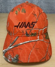 Haas Hat Texas Orange Camo Logo Strapback Flex Strap Kati Sport Sportcap