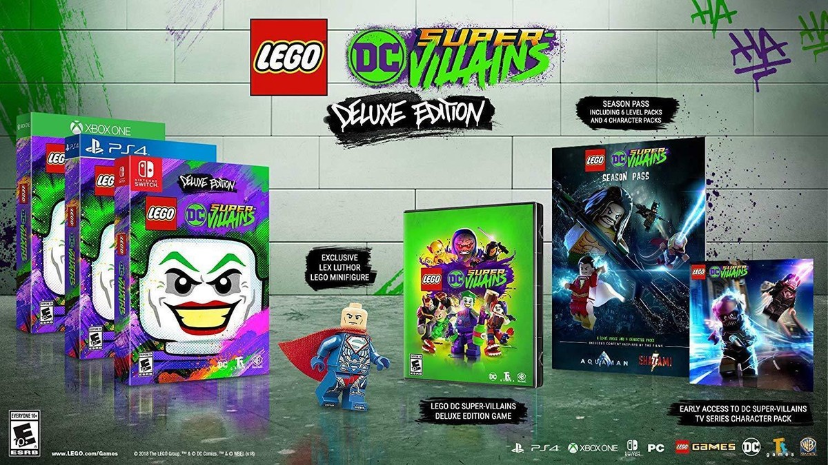 HOT Dc Super Villains Lego Game 2020 LEGO DC Super Villains