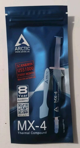 ARCTIC MX-4 8.5W/mK 4g Thermal Compound Paste CPU GPU Heatsink Silicon Grease