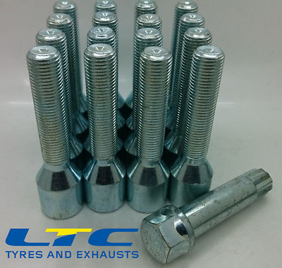 Set Of 16 Sparco SD Alloy Wheel Bolts & Nuts - 12x1.25mm Tuner Drive, Includes Key