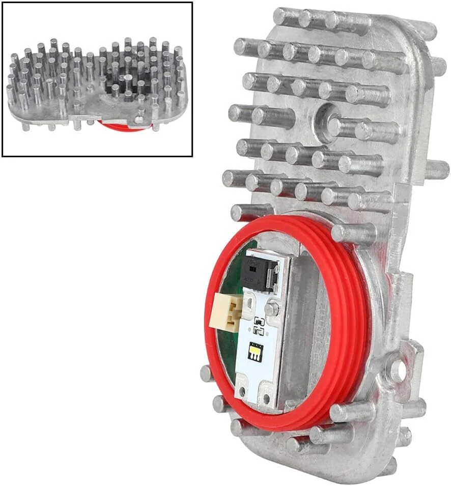 Módulo de luz diurna con luz LED DRL ojos de ángel amarillos para BMW E70 M3 LCI Foto 4 de 4