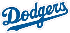 Los Angeles Dodgers Vinyl Decal Sticker Car Truck Bumper Tumbler Mug