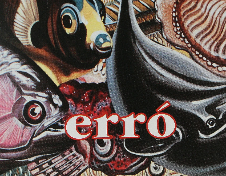 ERRO -  Fishscape (1994) Ausstellungsplakat / Offset handsigniert und datiert.  - Bild 4 von 4