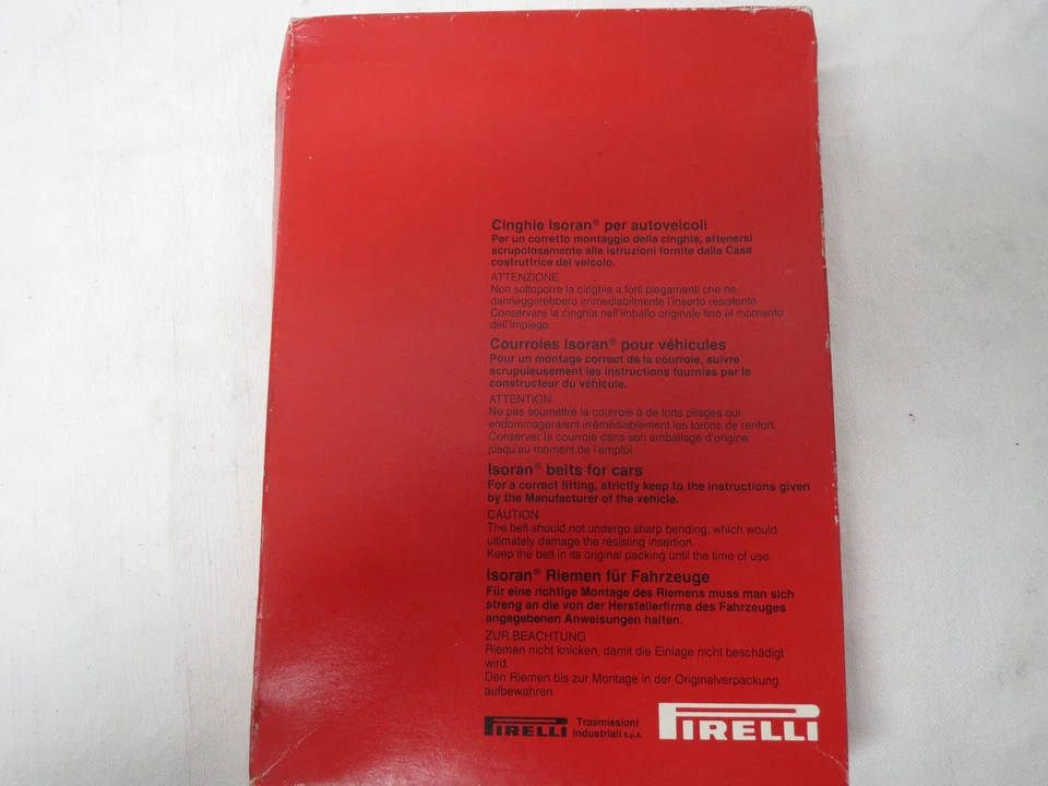 Correa de distribución ISORAM 146R190 Fiat 124 cupé Spider 1600 1800 131 132 Lancia Beta Foto 3 de 4