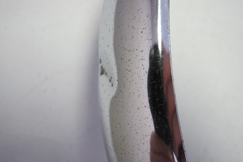 NOS Porsche 356 Headlight Ring Pair Chrome (#1) - Picture 6 of 8