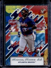 2025 Topps Pristine Michael Harris II Primaries Refractor #/10 Braves