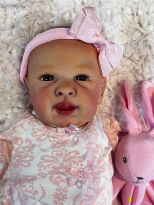 Authentic Reborn Art Doll Ginger Sculpt  Hand Painted Boo-boo