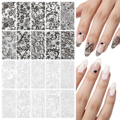 2 Box Nagelsticker Fingernägel Aufkleber Nagelkunst-Abziehbilder