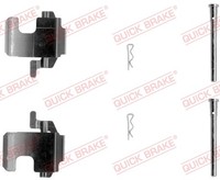 1X Quick Brake 109-1273 ZubehöRsatz Scheibenbremsbelag FüR Ford Fiat Lancia