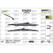 Scheibenwischer Set vorne für Alfa Romeo 156 932 | 24168474