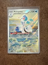 Carta Pokemon Acqua Primarina 088/084 PBL en Holo Full Art