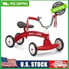 Radio Flyer Scoot About Ride-On Tricycle for Toddlers Ages 1-3 Years, Red