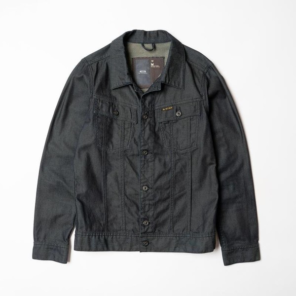 Men G-Star Raw Jacket Navy Denim 38 / M / 46