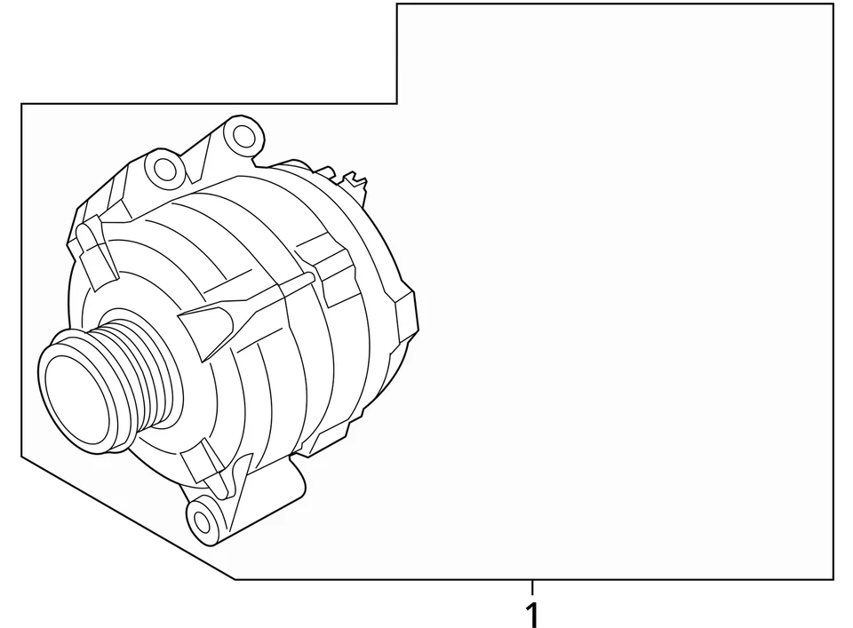 Alternator Fits 11-20 CARAVAN 2716878 - Image 4 of 4