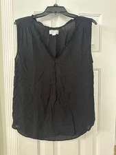 New Velvet by Graham & Spencer Sleeveless Top, Size large