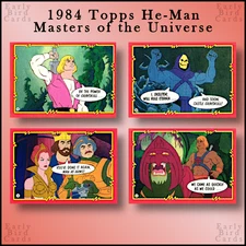 1984 Topps He-Man Masters of the Universe (1-88)  / U Pick Cards / Buy2+ Save10%