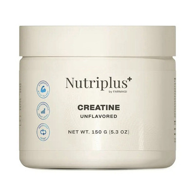 Nutriplus Creatine Powder Unflavored 5.3 oz Muscle Gain Bodybuilding Supplement