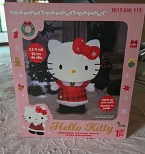 Hello Kitty2025 Christmas Airblown Holiday Lights Inflatable NEW FAST FREE SHIP
