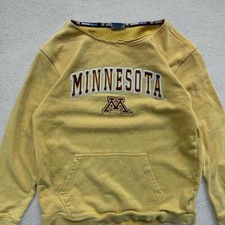 Vintage 90s Colosseum Minnesota Gophers Yellow Crewneck Youth XL