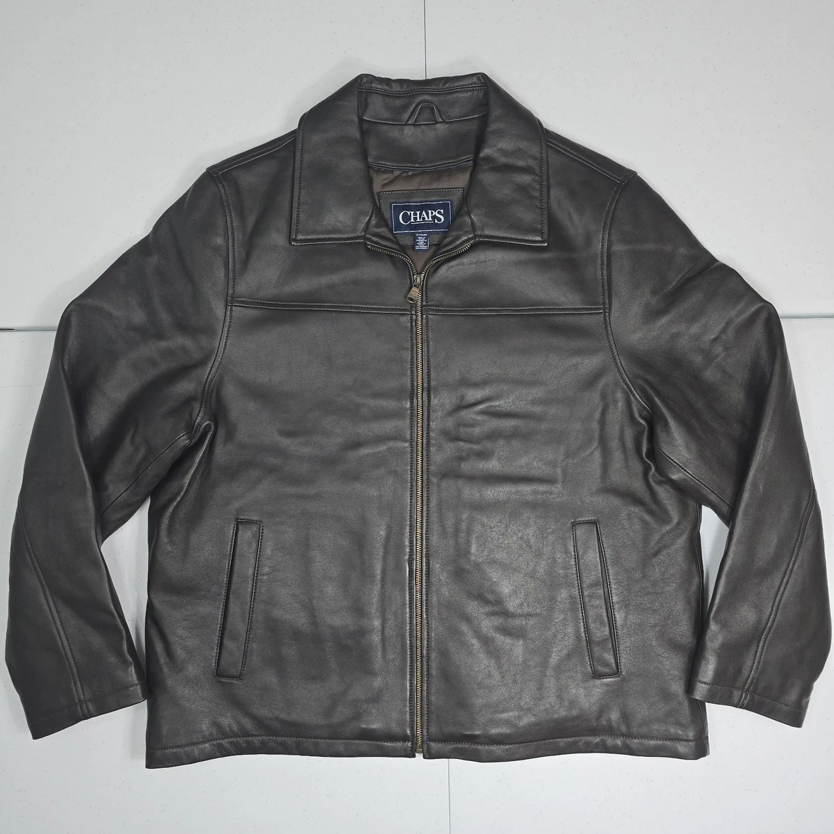 Chaps Leather Jacket products for sale | eBay