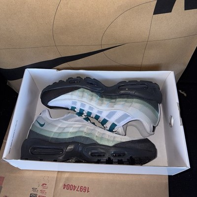 NEW Nike Air Max 95 By You Black White Teal Mint Green  display picture 3