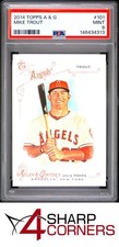 2014 TOPPS ALLEN & GINTER #101 MIKE TROUT ANGELS PSA 9