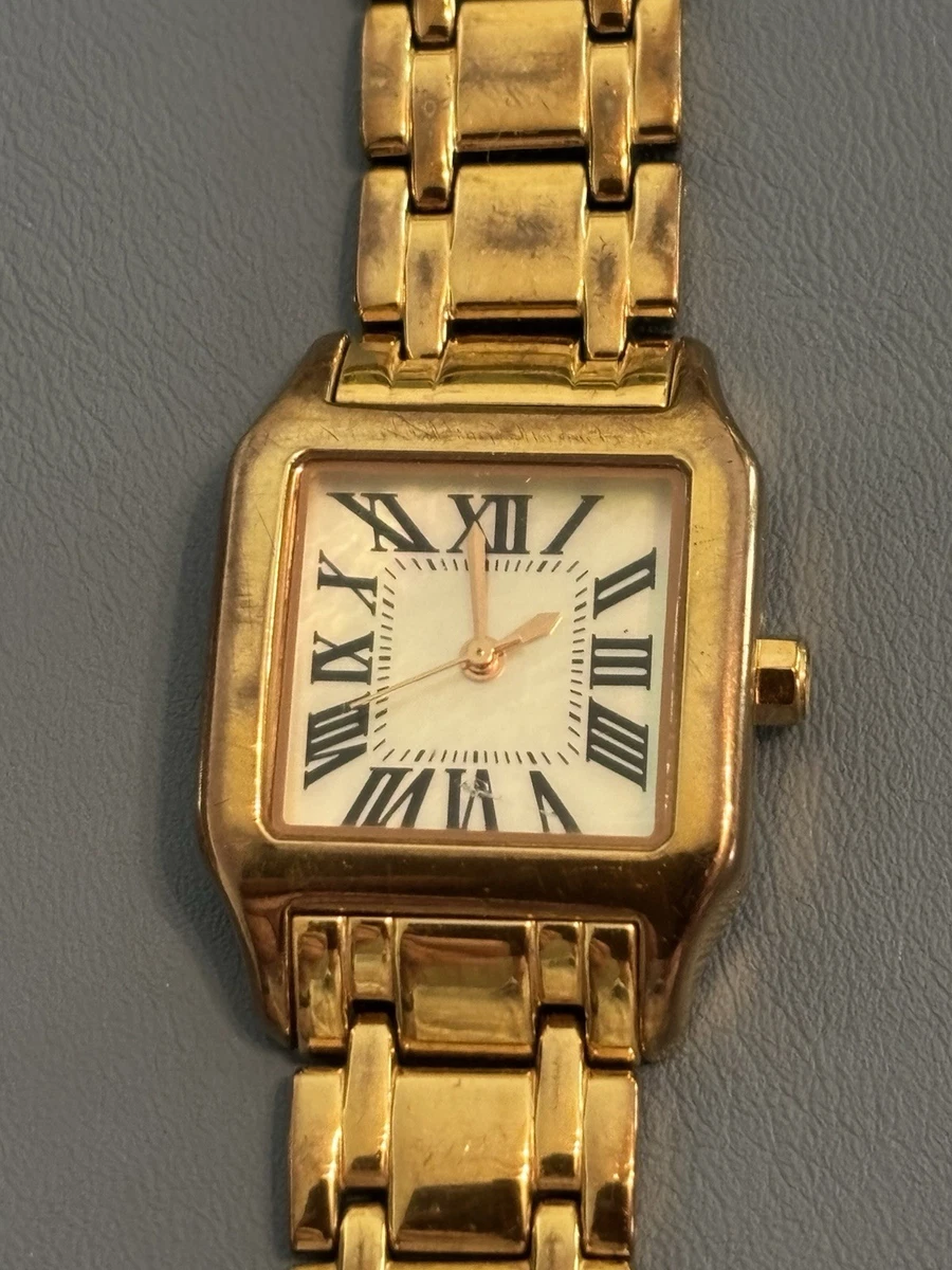 Milor Bronzo Italia Two Tone Mother of Pearl Roman Numeral Watch Swiss Movement Bronzo Italia Wristwatches for sale - eBay main image 2