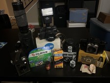 Agfa, Kodak, Imperial, Phoenix, Sears Vintage Camera Lot Shur-Shot, Instamatic,  