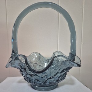Blue Fenton Glass Baskets | eBay