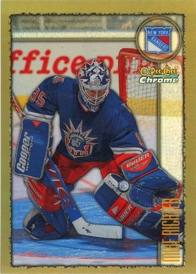 1998-99 O-Pee-Chee Chrome Refractors #200 Mike Richter