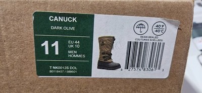 Kamik Canuck mens winter boot size 11