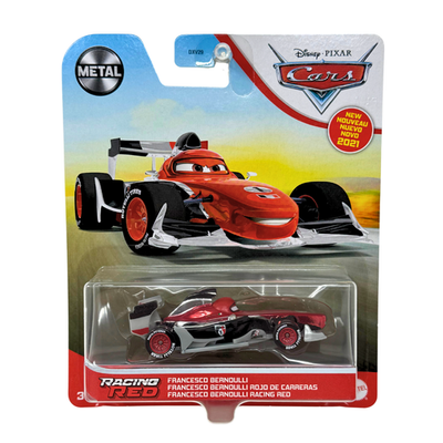 Disney Pixar Cars Francesco Bernoulli Racing Red 2021 Metal 1:55
