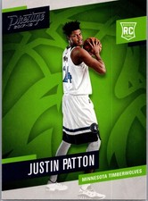 Justin Patton RC - 2017-18 Panini Prestige #166 Timberwolves