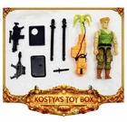 GI Joe Street Fighter II GUILE Vintage Action Figure,  Accessories + File Card