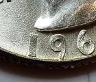 1964 D Washington Quarter With PRE-CUD DIE BREAK Error BU 90% Silver 25c