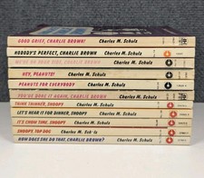 VTG  SCHULTZ Peanuts Paperback Lot Of 11 Char...