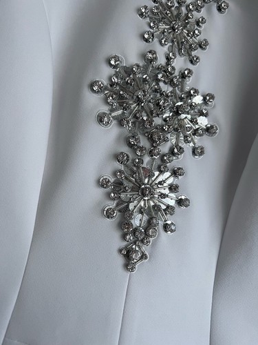 JENNY PACKHAM Embellished twill gown W/tags - Picture 12 of 14