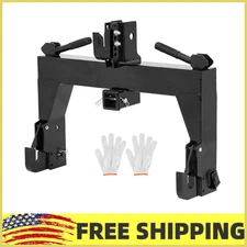 3-Point Quick Hitch to Category 1 & 2,3000 LBS Lifting Capacity,w/ 2" Receiver