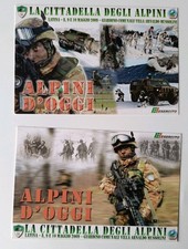lotto 2 cartoline 82 adunata nazionale alpini latina 2009 cittadella non viagg.
