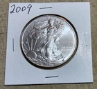 2009 DATED .999 FINE SILVER EAGLE WALKING LIBERTY DOLLAR BULLION ROUND COIN BU
