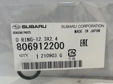 Subaru CVT Transmision Valve Body Seal O Ring 806912200 Genuine OEM