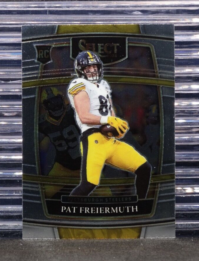 Pat Freiermuth 2021 Panini Select Concourse #59 RC Steelers Rookie Card