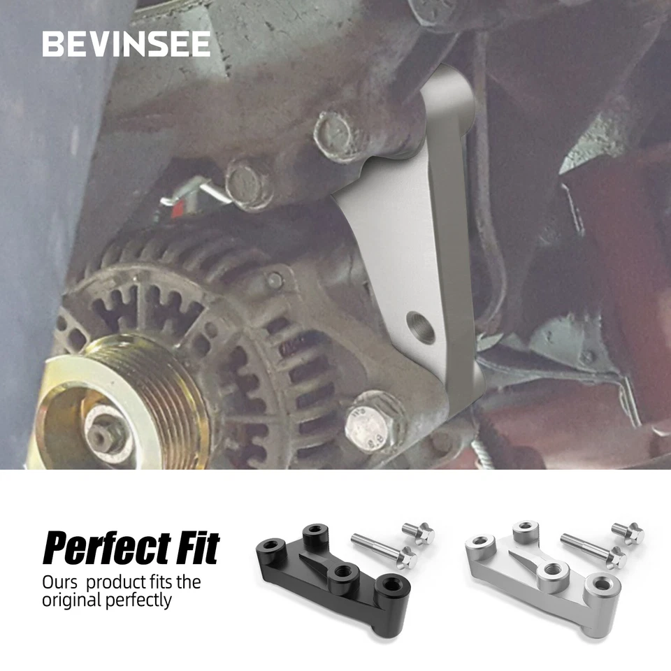 Alternator Bracket Mount For Jeep YJ TJ XJ MJ 2.5L 53007605 53007604 Replacement - Imagem 2 de 4