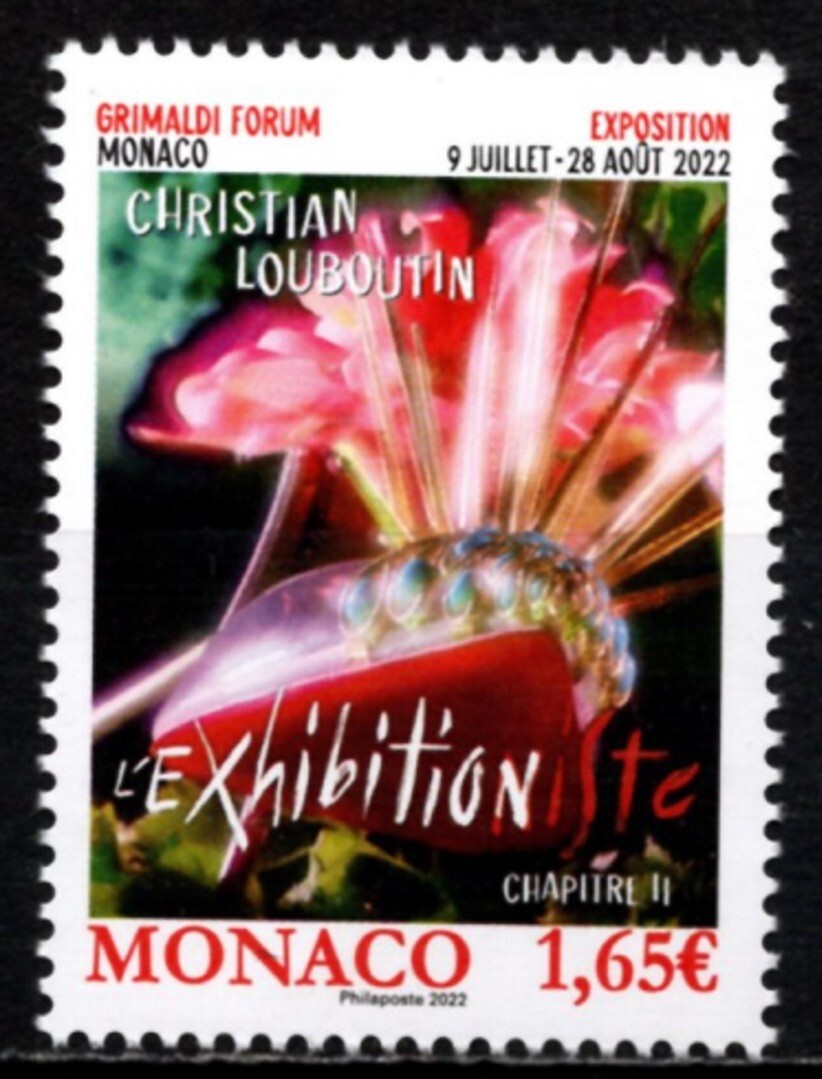 monaco 2022 Christian LOUBOUTIN Exhibition fahion mode shoes Grimaldi Forum  1v