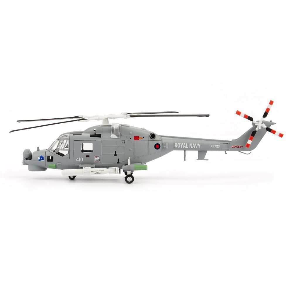 1/72 Super Lynx Big Bobcat Helicopter 410 UK Royal Navy Airplane